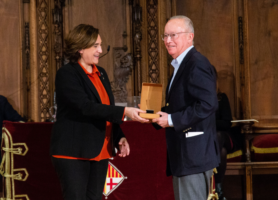 Medalla de honor del Ayuntamiento de Barcelona 2018